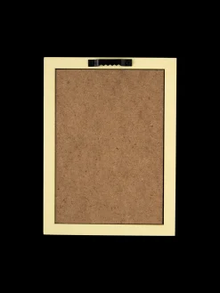 Cadre A6 avec découpe papier citron
