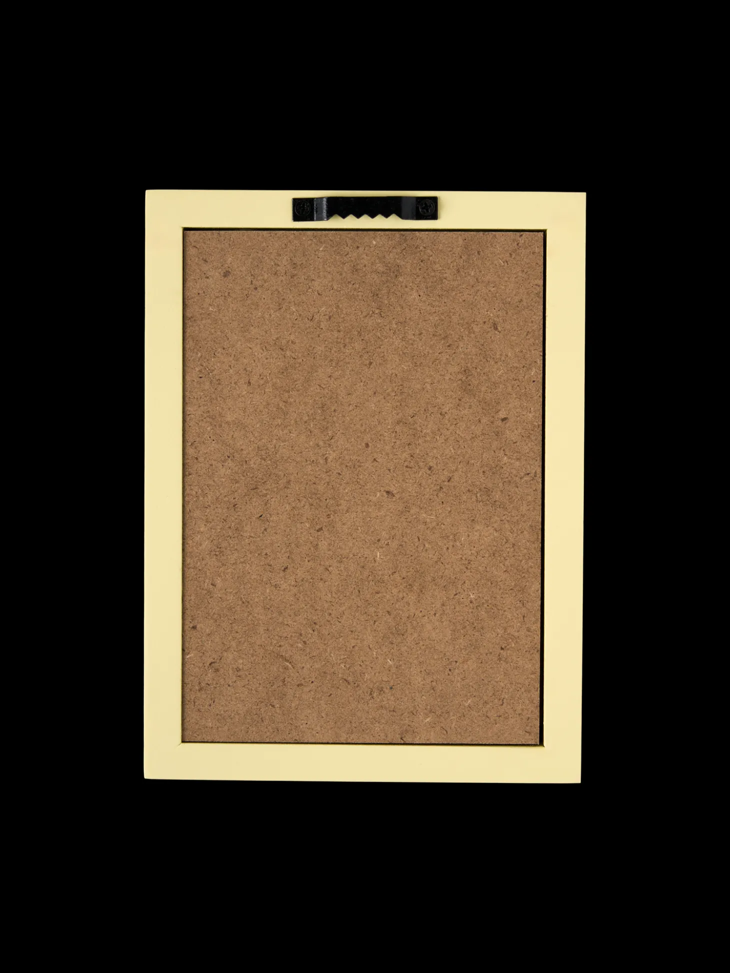 Cadre A6 avec découpe papier citron