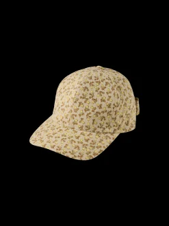 Casquette en seersucker avec nœud