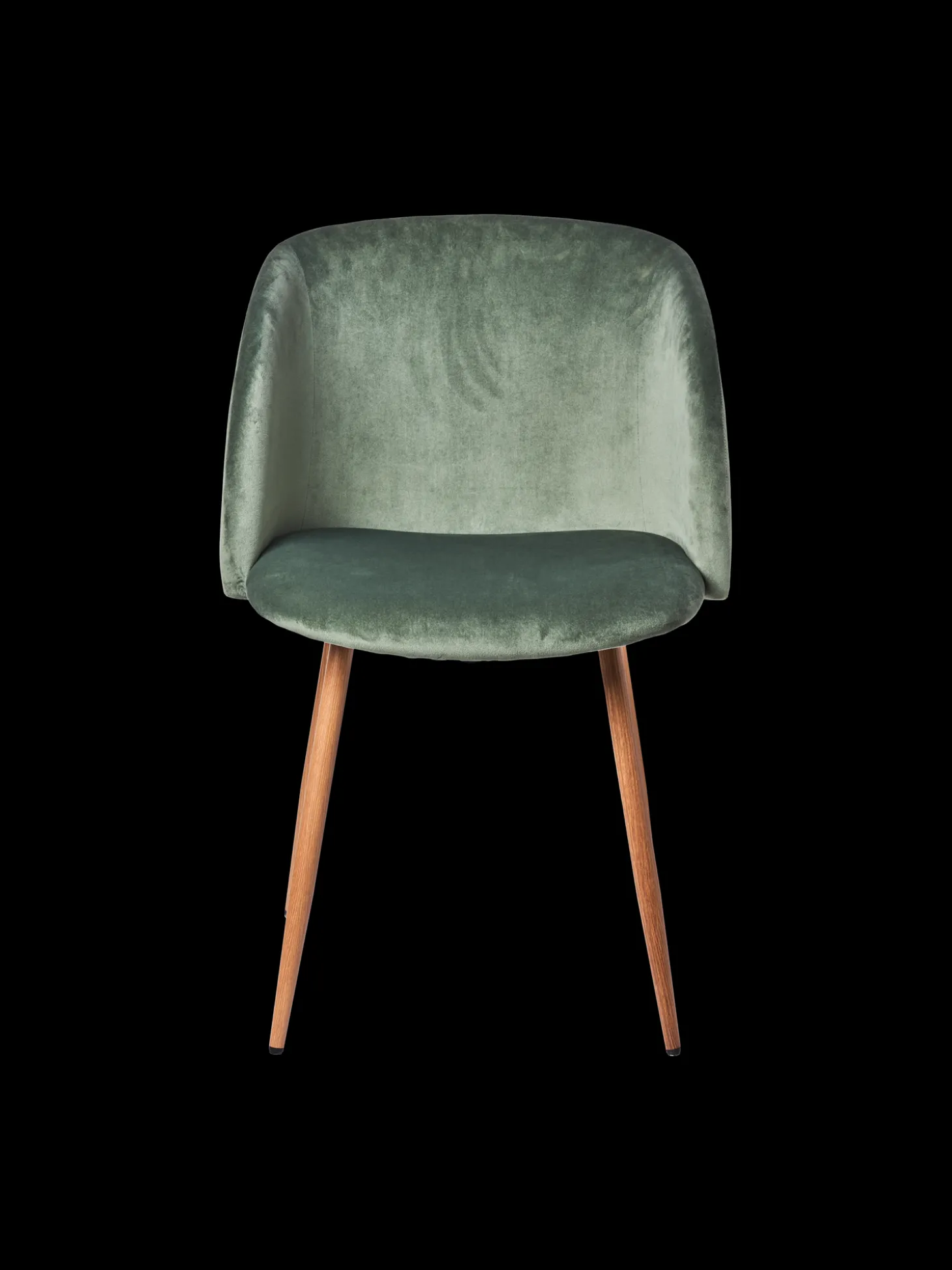 Chaise en velours