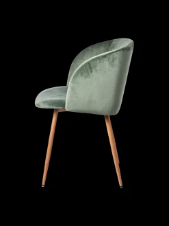 Chaise en velours