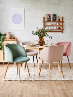 Chaise en velours
