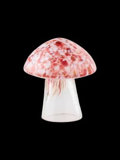 Champignon en verre décoratif