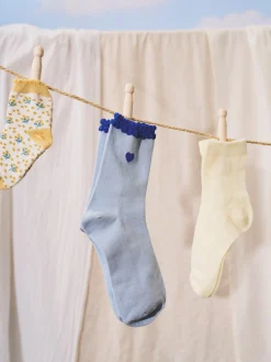 Chaussettes avec détail en forme de cœur