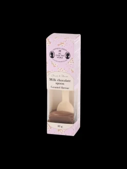 Cuillère de chocolat chaud