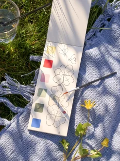 Livre de peinture à l’aquarelle