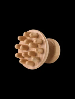 Masseur de cuir chevelu en bois