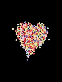 Perles mixtes à chiffres