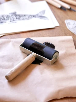 Rouleau à peinture pour linogravure