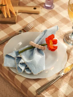 Assiettes en plastique réutilisables - lot de 4