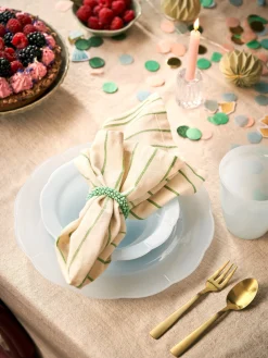 Assiettes en plastique réutilisables - lot de 4