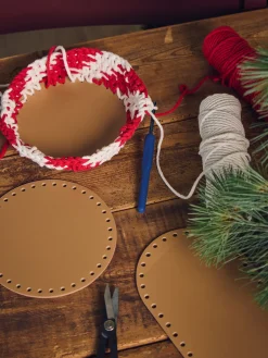 Base en macramé