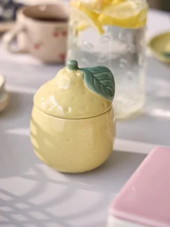 Bocal à citron avec couvercle
