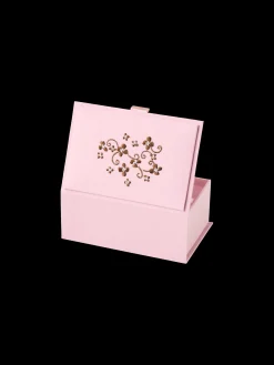 Boîte de rangement brodée