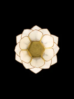 Bougeoir en fleur de lotus