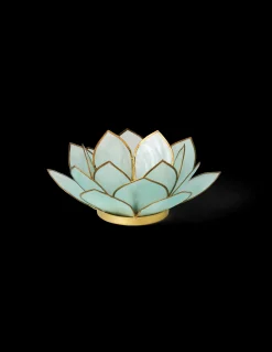 Bougeoir en fleur de lotus