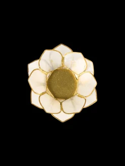Bougeoir en fleur de lotus