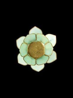 Bougeoir en fleur de lotus