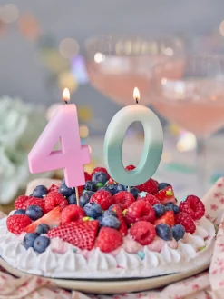 Bougie chiffre 0