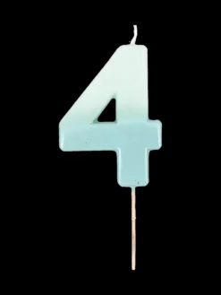 Bougie chiffre 4