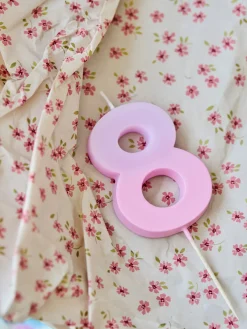Bougie chiffre 8