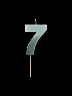 Bougie chiffre 7