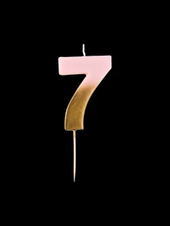 Bougie chiffre 7