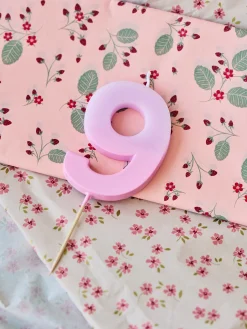 Bougie chiffre 9