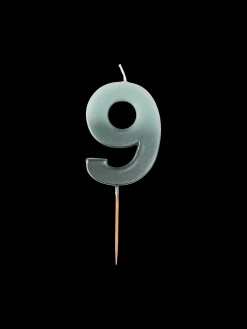 Bougie chiffre 9
