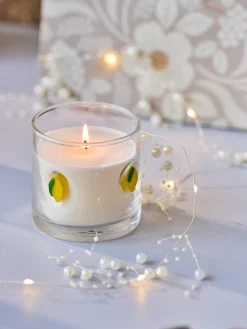 Bougie dans un verre