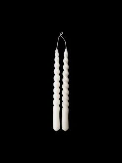 Bougies torsadées 28 cm