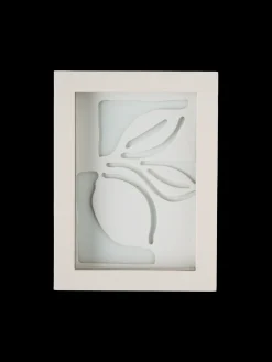 Cadre A6 avec découpe papier citron