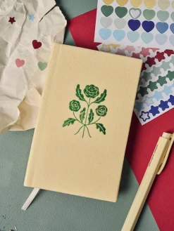 Carnet avec couverture en tissu