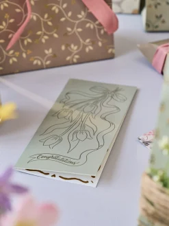 Carte de vœux avec enveloppe