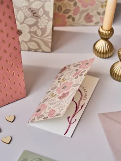 Carte de vœux avec enveloppe