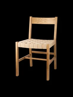 Chaise avec assise tissée