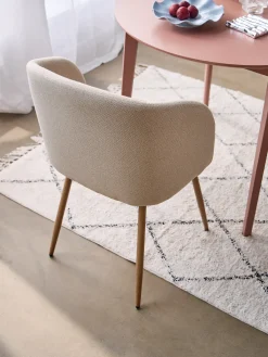 Chaise de salle à manger ANNA avec accoudoirs