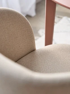 Chaise de salle à manger ANNA avec accoudoirs