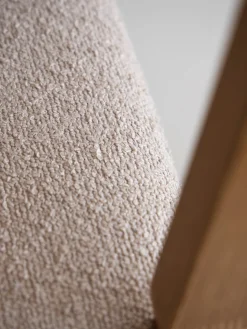 Chaise de salle à manger HARMONY en bouclé