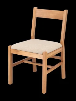 Chaise de salle à manger HARMONY en bouclé