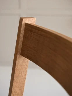 Chaise de salle à manger HARMONY en bouclé
