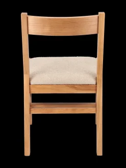 Chaise de salle à manger HARMONY en bouclé