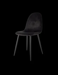 Chaise en velours