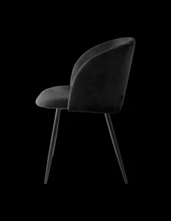 Chaise en velours