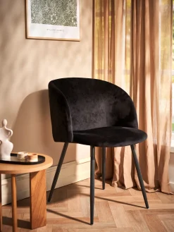 Chaise en velours