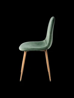 Chaise en velours