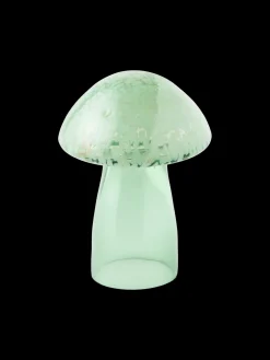 Champignon en verre décoratif