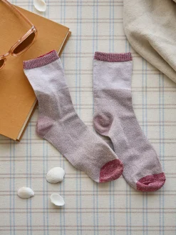 Chaussettes de cheville pailletées