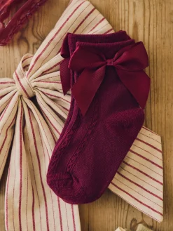 Chaussettes à nœud pour enfants