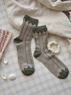 Chaussettes à paillettes